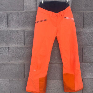 KJUS Orange Ski Pants Snowboard Pants Women's Medium